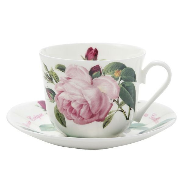 ロイカーカム チェリー モーニングカップ＆ソーサー 480ml