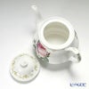 ロイカーカム ビンテージローズ ブルー ティーポット L（ラウンド） 1000ml