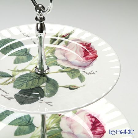 ロイカーカム ルドゥトロサ／ルドゥーテ・ローズ 3段ケーキスタンド