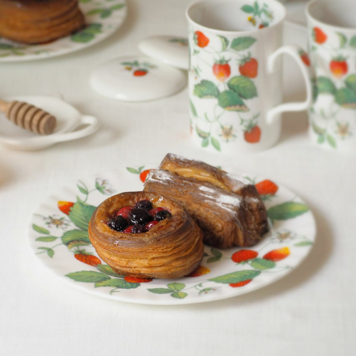 ロイカーカム アルパインストロベリー ティープレート 20cm