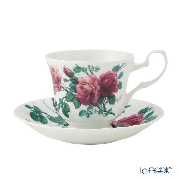 ロイカーカム イングリッシュローズ ティーカップ＆ソーサー（スタンダード） 230ml