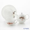 ロイカーカム キャット ティーカップ＆ソーサー（1人用ポット付）／ティーフォーワン