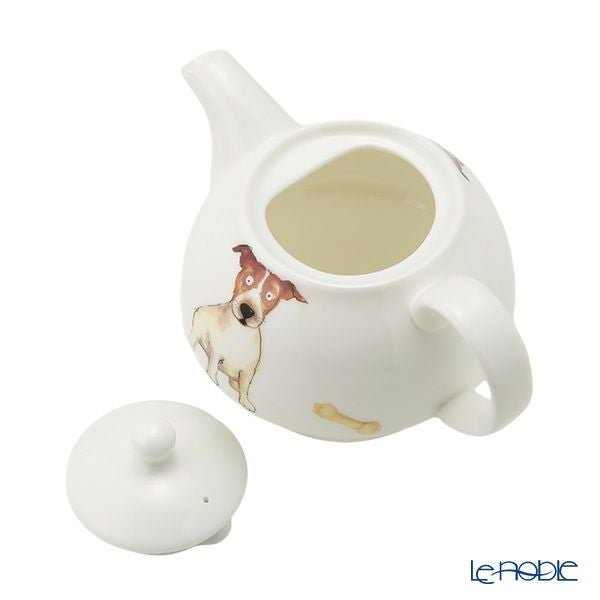 ロイカーカム ドッグ ティーカップ＆ソーサー（1人用ポット付）／ティーフォーワン