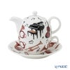 ロイカーカム コンサート ティーカップ＆ソーサー（1人用ポット付）／ティーフォーワン