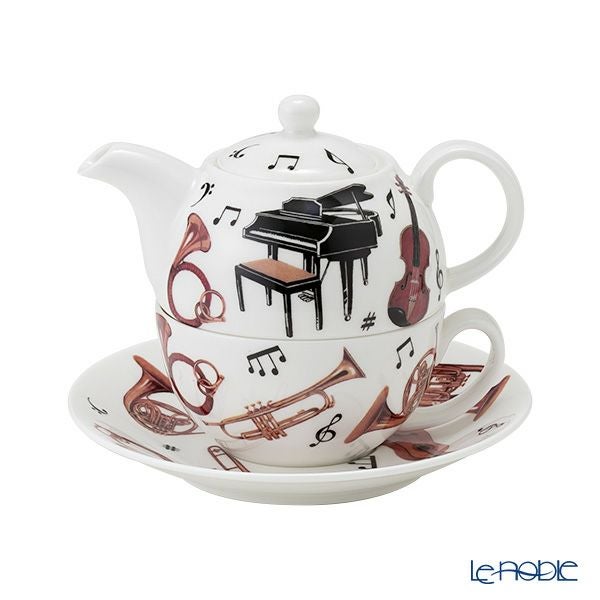 ロイカーカム コンサート ティーカップ＆ソーサー（1人用ポット付）／ティーフォーワン