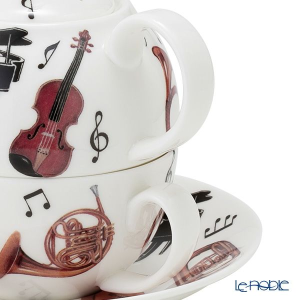 ロイカーカム コンサート ティーカップ＆ソーサー（1人用ポット付）／ティーフォーワン
