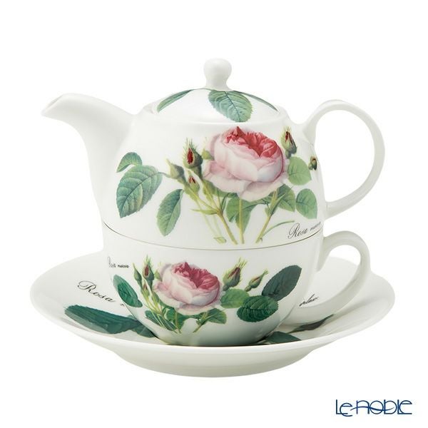 ロイカーカム ルドゥトロサ／ルドゥーテ・ローズ ティーカップ＆ソーサー（1人用ポット付）／ティーフォーワン