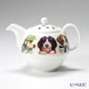 ロイカーカム アニマルファッション ドッグ ティーカップ＆ソーサー（1人用ポット付）／ティーフォーワン