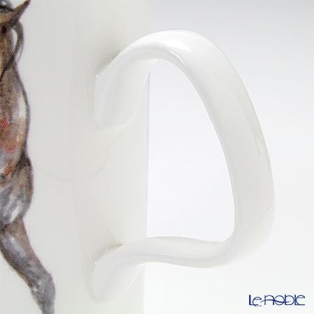 ロイカーカム ホース（2013） ホワイト＆ブラウン こし器付ビーカー 320ml