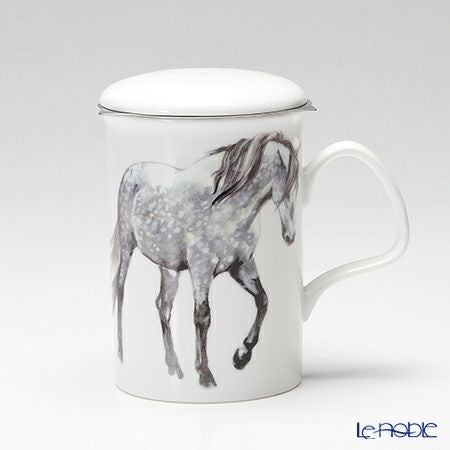 ロイカーカム ホース（2013） ホワイト こし器付ビーカー 320ml