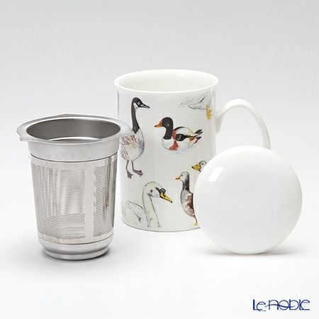 ロイカーカム ウォーターバード スワン こし器付ビーカー 320ml