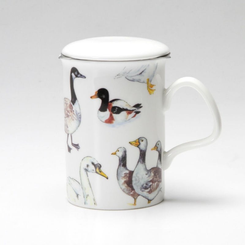 ロイカーカム ウォーターバード スワン こし器付ビーカー 320ml