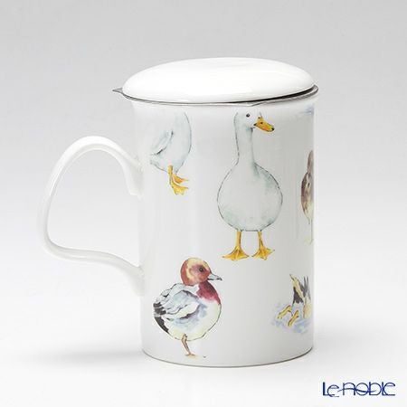 ロイカーカム ウォーターバード ブラックバード こし器付ビーカー 320ml