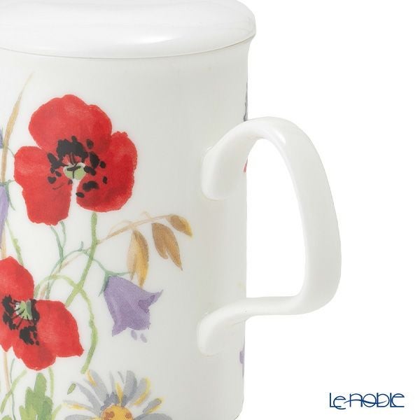 ロイカーカム イングリッシュメドウ レッド こし器付ビーカー 320ml