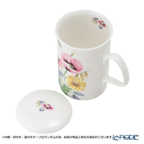 ロイカーカム イングリッシュメドウ ピンク こし器付ビーカー 320ml