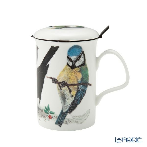 ロイカーカム ガーデンバード A ブルー こし器付ビーカー 320ml