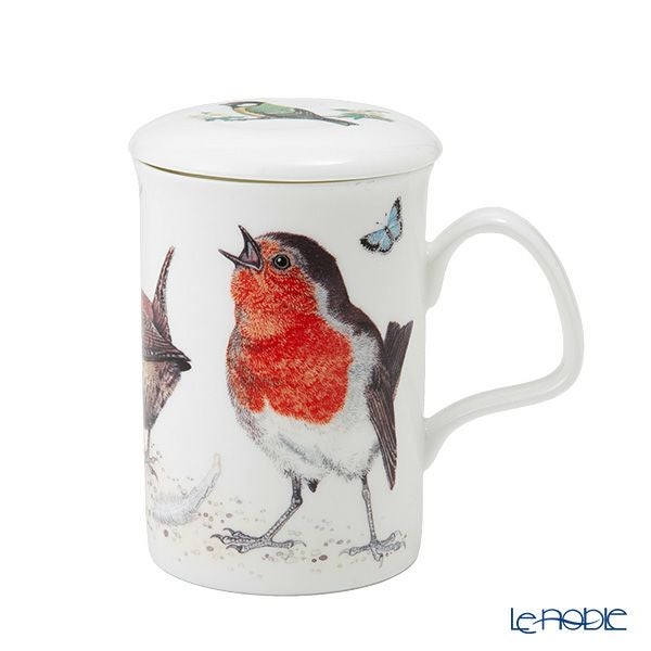 ロイカーカム ガーデンバード B レッド こし器付ビーカー 320ml