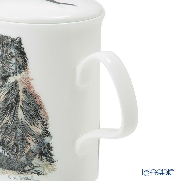 ロイカーカム キャットギャロール TorToishells（三毛猫） こし器付ビーカー 320ml