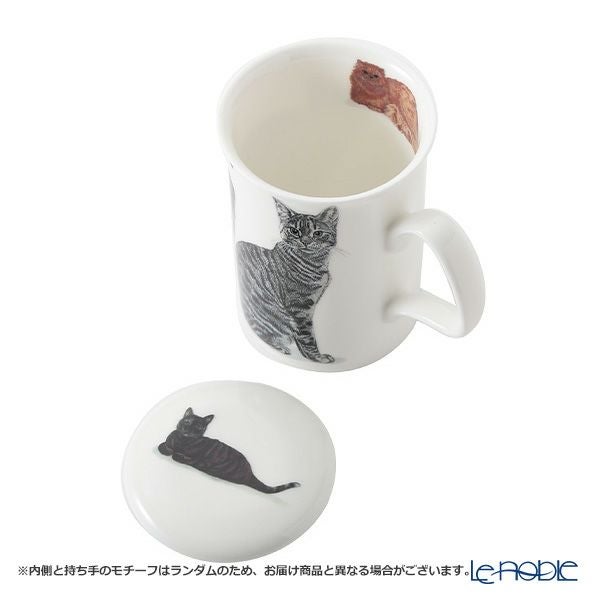 ロイカーカム キャットギャロール Tabbies（タビー） こし器付ビーカー 320ml