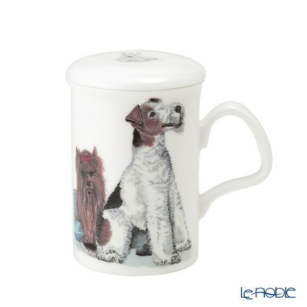 ロイカーカム ドッグギャロール Terriers（テリアグループ） こし器付ビーカー 320ml