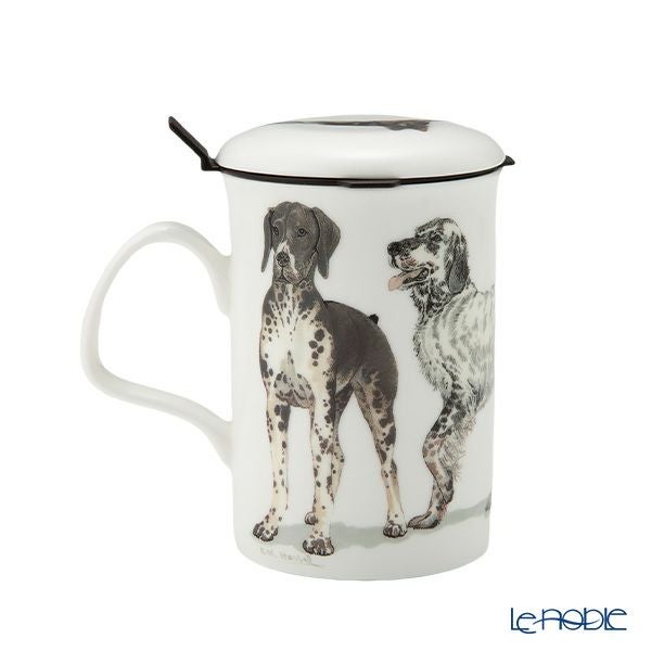 ロイカーカム ドッグギャロール Gun Dogs（ハンティンググループ） こし器付ビーカー 320ml