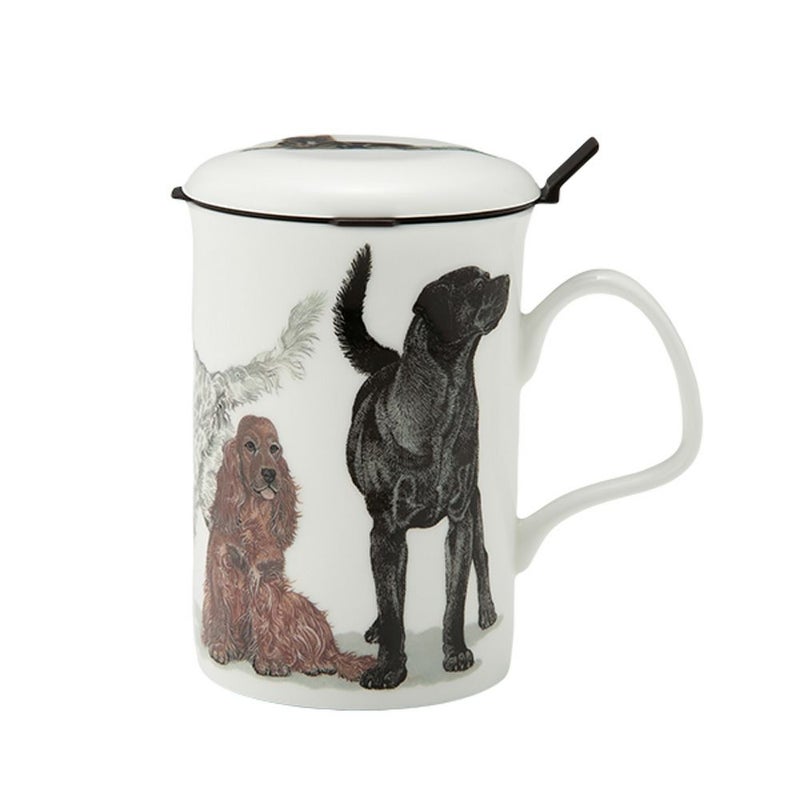 ロイカーカム ドッグギャロール Gun Dogs（ハンティンググループ） こし器付ビーカー 320ml