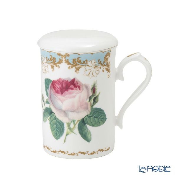 ロイカーカム ビンテージローズ ブルー B こし器付ビーカー 320ml