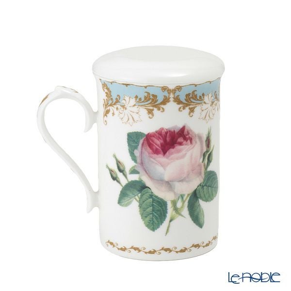 ロイカーカム ビンテージローズ ブルー B こし器付ビーカー 320ml