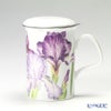 ロイカーカム アイリス 青紫系フラワー3 A こし器付ビーカー 320ml