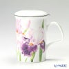 ロイカーカム アイリス 青紫系フラワー1 C こし器付ビーカー 320ml