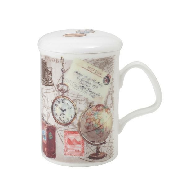 ロイカーカム パスタイム 地球儀 こし器付ビーカー 320ml