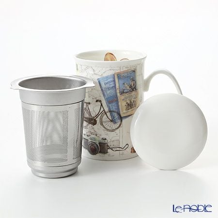 ロイカーカム パスタイム 自転車 こし器付ビーカー 320ml