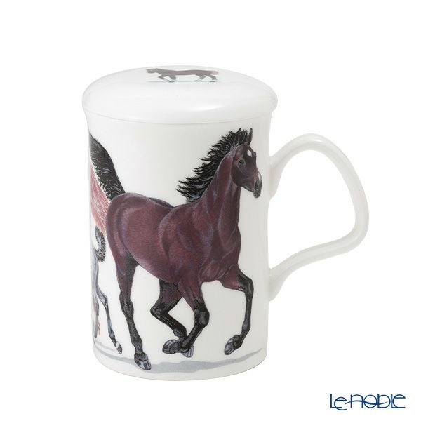 ロイカーカム ホース ブラウン こし器付ビーカー 320ml