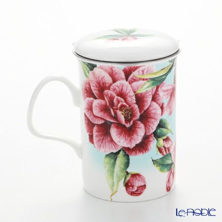 ロイカーカム カメリア ブルー こし器付ビーカー 320ml