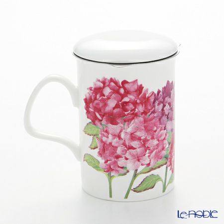 ロイカーカム ハイドレンジア ピンク こし器付ビーカー 320ml