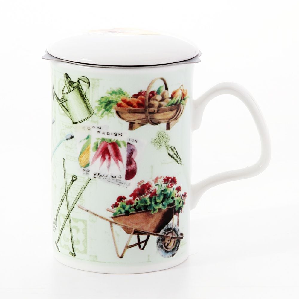 ロイカーカム イン ザ ガーデン（バスケット） こし器付ビーカー 320ml