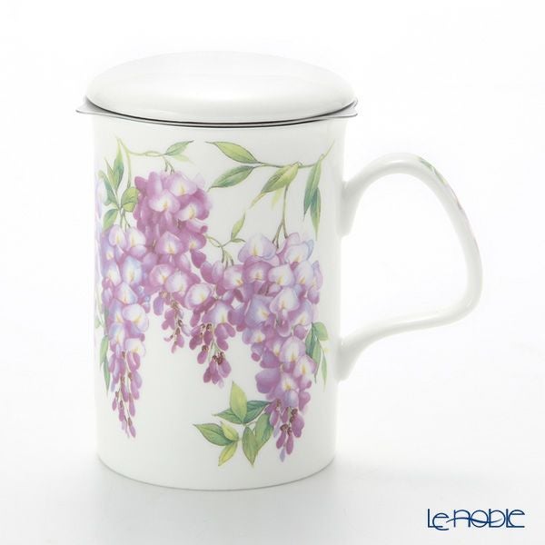 ロイカーカム ウィステリア（藤） こし器付ビーカー 320ml