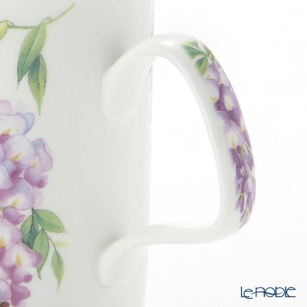 ロイカーカム ウィステリア（藤） こし器付ビーカー 320ml