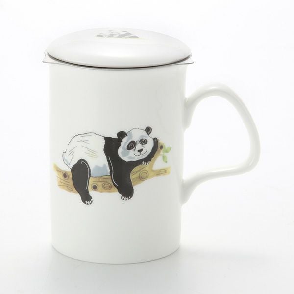 ロイカーカム パンダ こし器付ビーカー 320ml