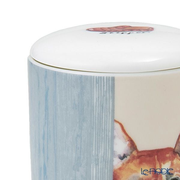 ロイカーカム ドッグスルーザドア（フレンチブルドッグ） こし器付ビーカー・ルーシー 325ml