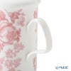 ロイカーカム ビクトリア（ピンク） ビーカー／マグカップ 320ml こし器（茶こし）付き