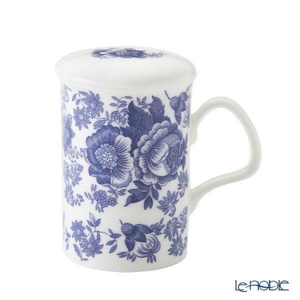 ロイカーカム ビクトリア（ブルー） ビーカー／マグカップ 320ml こし器（茶こし）付き