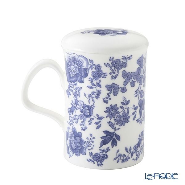 ロイカーカム ビクトリア（ブルー） ビーカー／マグカップ 320ml こし器（茶こし）付き