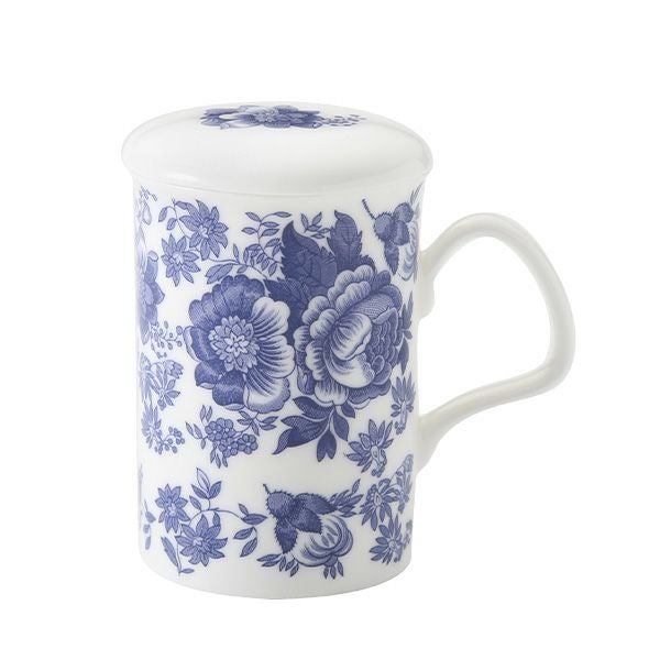 ロイカーカム ビクトリア（ブルー） ビーカー／マグカップ 320ml こし器（茶こし）付き