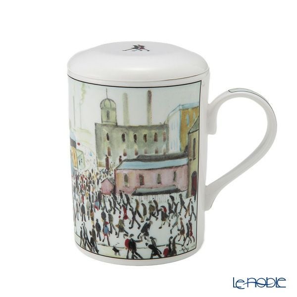 ロイカーカム ローリー／GOING TO WORK ビーカー／マグカップ 325ml 蓋＆こし器（茶こし）付き