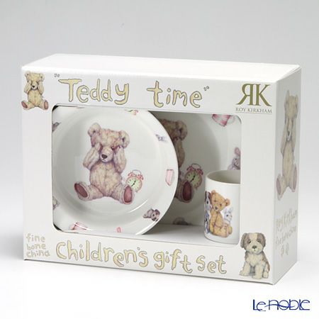 ロイカーカム テディタイム ピンク 3ピースセット