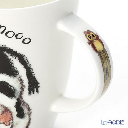 ロイカーカム シャット・ザ・ゲード Cow ウシ ビーカー・ルイーズ 400ml