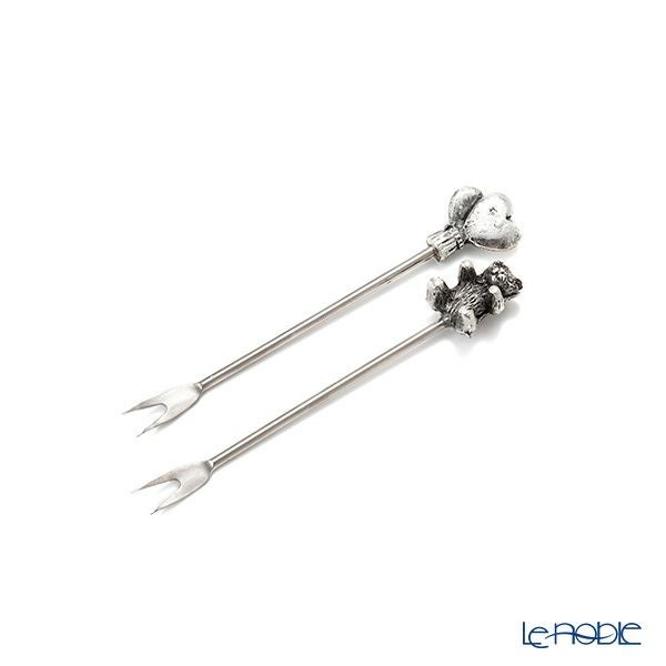 アディルサ フルーツピック 6本セット ハート／ベア 565P スペイン製