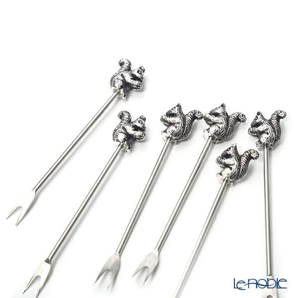 アディルサ フルーツピック 6本セット リス AD598P