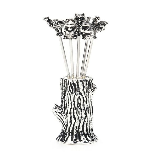 アディルサ フルーツピック 6本セット 森の仲間 AD871P